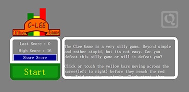 机智反应小游戏-The CLee Game