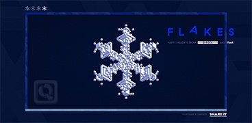 冬日童趣小雪花-Flakes