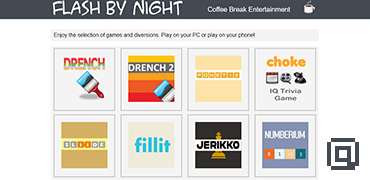 另类独特的益智小游戏-Flash by Night