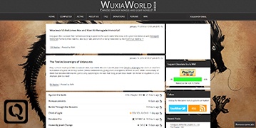 英文版武侠玄幻小说-Wuxia World