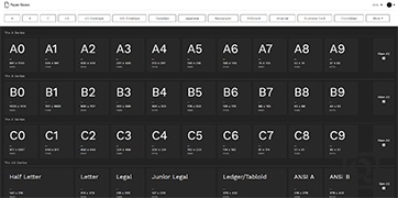 国际纸张规格大全-Papersizes