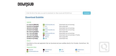 Youtube字幕下载在线工具-DownSub