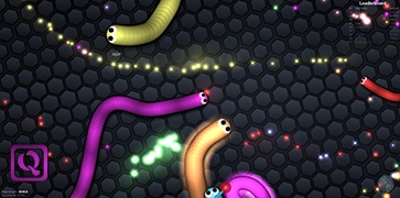 多人联机蛇蛇大作战-slither.io