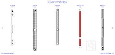 滚动条的进化史-Evolution of the Scrollbar