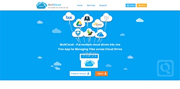 多网盘集中管理服务-MultCloud