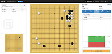 职业围棋比赛在线复盘-Go pattern search