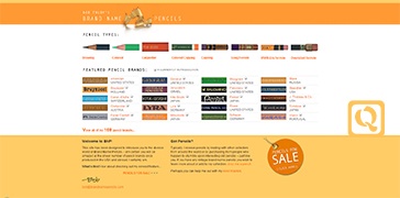 怀旧的铅笔收藏馆-Brand Name Pencils