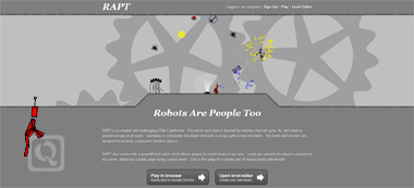 双人协作技巧小游戏-Robots Are People Too
