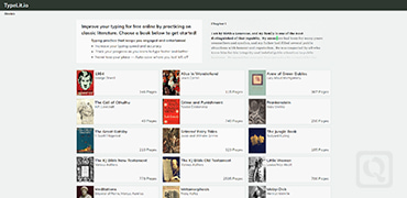 看小说练打字-Typing Practice