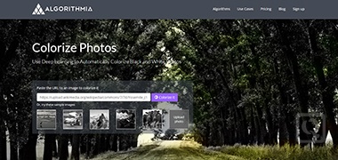 在线智能图片处理-黑白转彩色