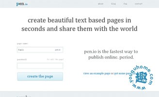 快速创建一个简洁的网页-Simple Online Publishing