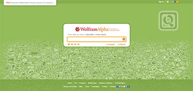 计算型知识搜索引擎-Wolfram Alpha
