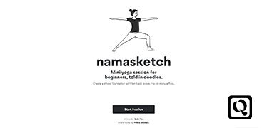 瑜珈初学者迷你教程-Namasketch