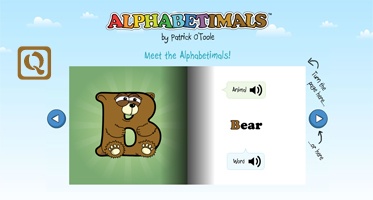 声形并茂的动物英语单词教学-Alphabetimals