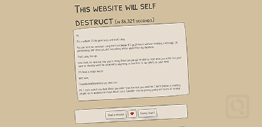 这个网站即将自毁-This website will self destruct
