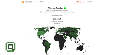 全球新冠肺炎疫苗接种地图-Covid-19 Vaccinations