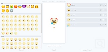 在线重制emoji表情-Emoji Builder