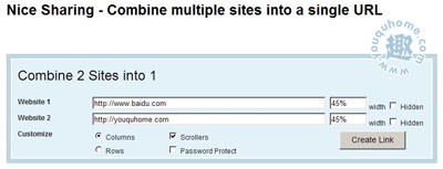 让你实现同时访问两个网站-Nice Sharing