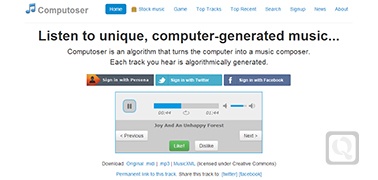 深藏不露的电脑作曲家-Computoser